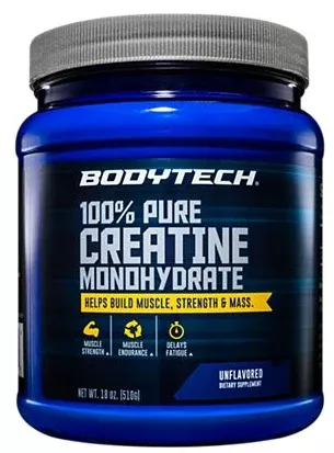 100% Pure Creatine Monohydrate Powder - Unflavored (18 oz. / 102 Servings)