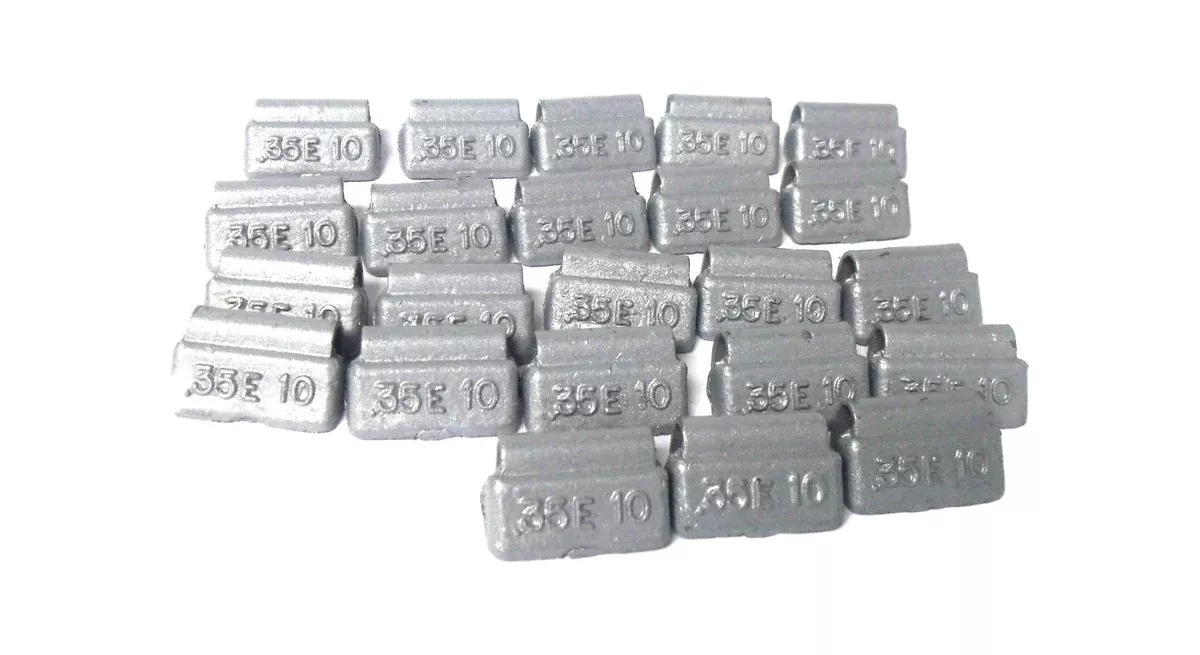(23) Bada Aluma-Guard Coated Wheel Weights ALCEN 10 Gram