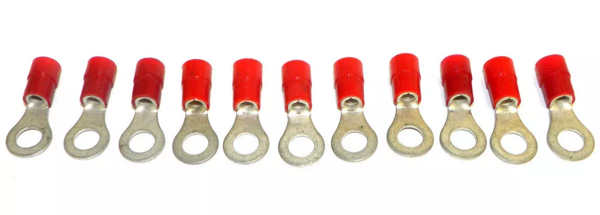 8AWG 8-8 Ring Terminal One PKG Of 10 Pcs