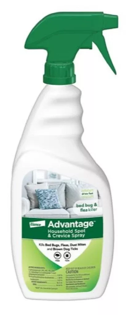 Advantage Household Spot & Crevice Spray for Insects, Fleas and Ticks, 24 oz