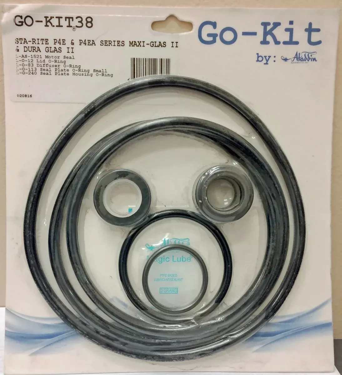 Aladdin GOKIT38 Tune Up Kit Sta-Rite for Pool Pump