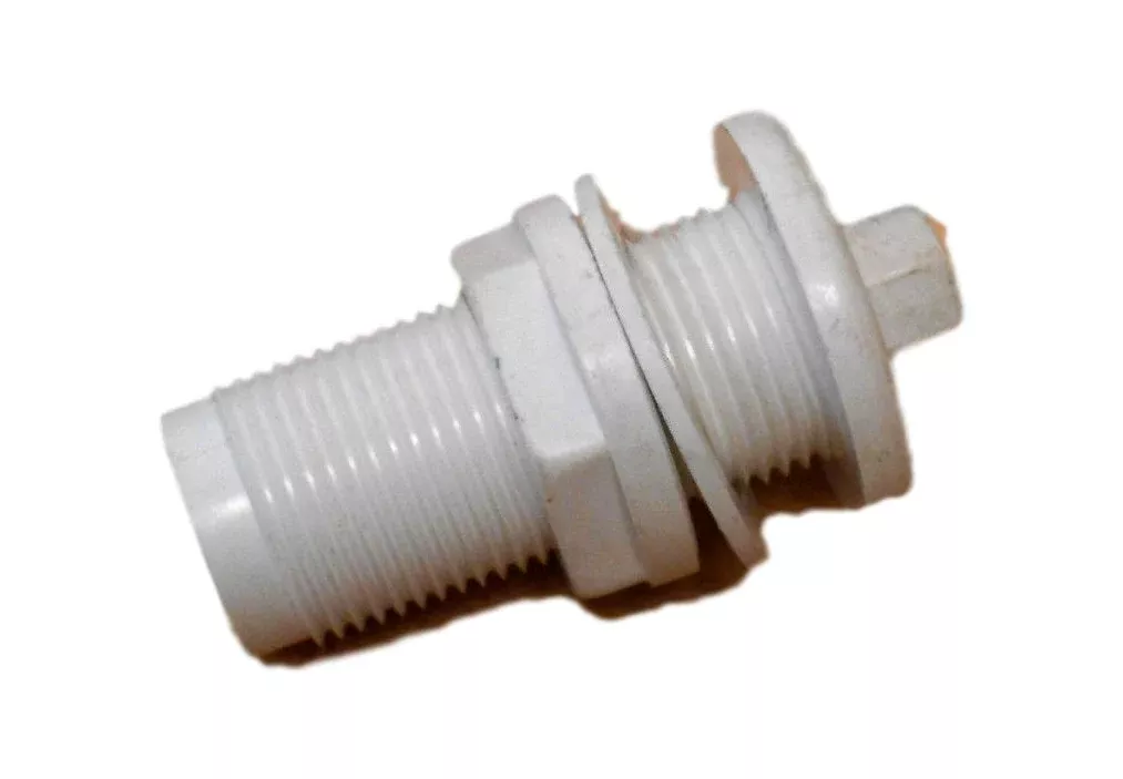 Allied Innovations 950401-000 Air Button #4 White Threaded Shaft w Nut