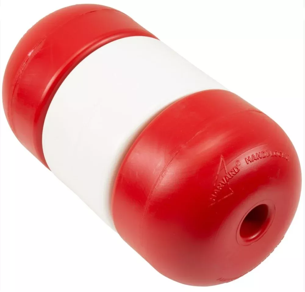 American Granby IF5975R Handi-Lock Pool Float 5"x9" for 3/4" Rope, Red/White/Red