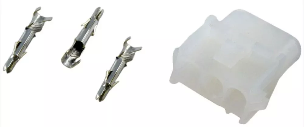 Amphenol FMLAMPW3PINS Adapter Kit Female Cap Housing 3 Pin with Pins