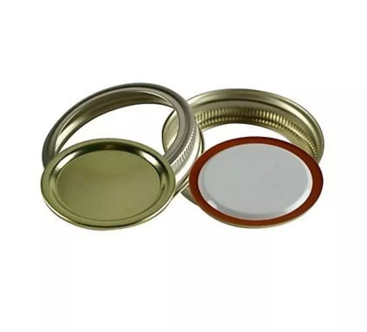 Anchor Hocking HRC12RB-G Regular Mouth Bands and Lids for Canning Jar, 12 ct.