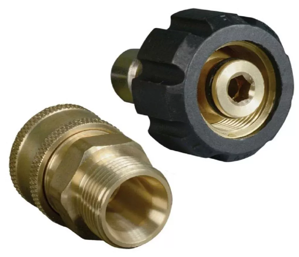 Apache 44048748Female Metric x 3/8" Quick Disconnect Socket/Plug Pressure Washer Adapter Set