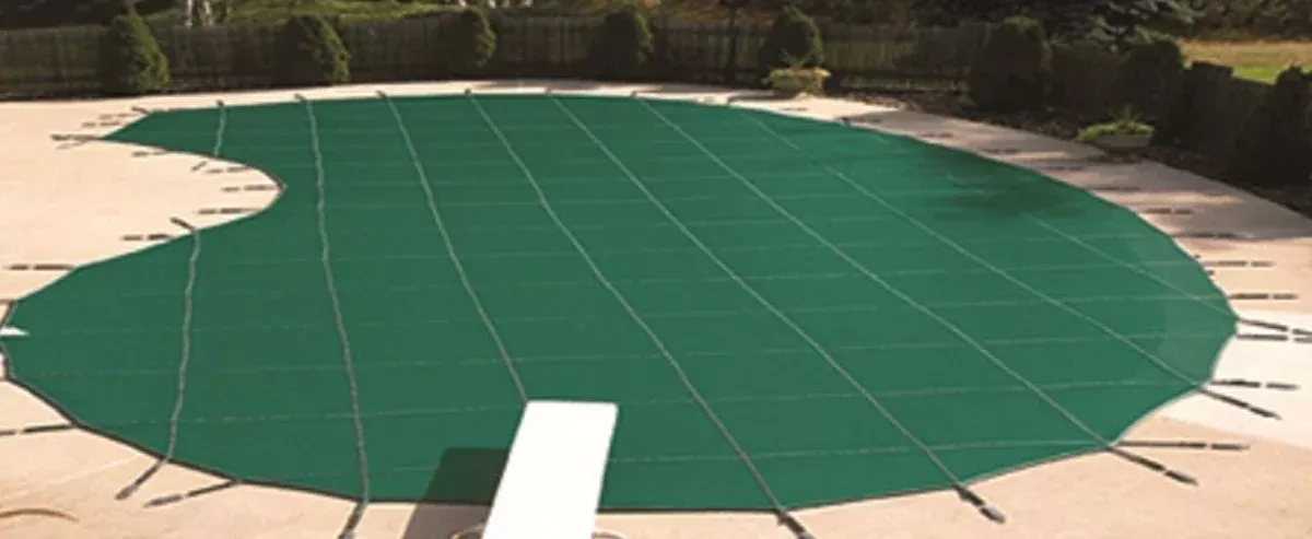 Aqua Master DG18365 Green Mesh 18' x 36' Pool Size Safety Cover