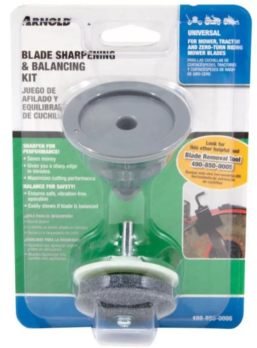Arnold 490-850-0006 Universal Lawn Mower Blade Sharpener/Balancer Kit
