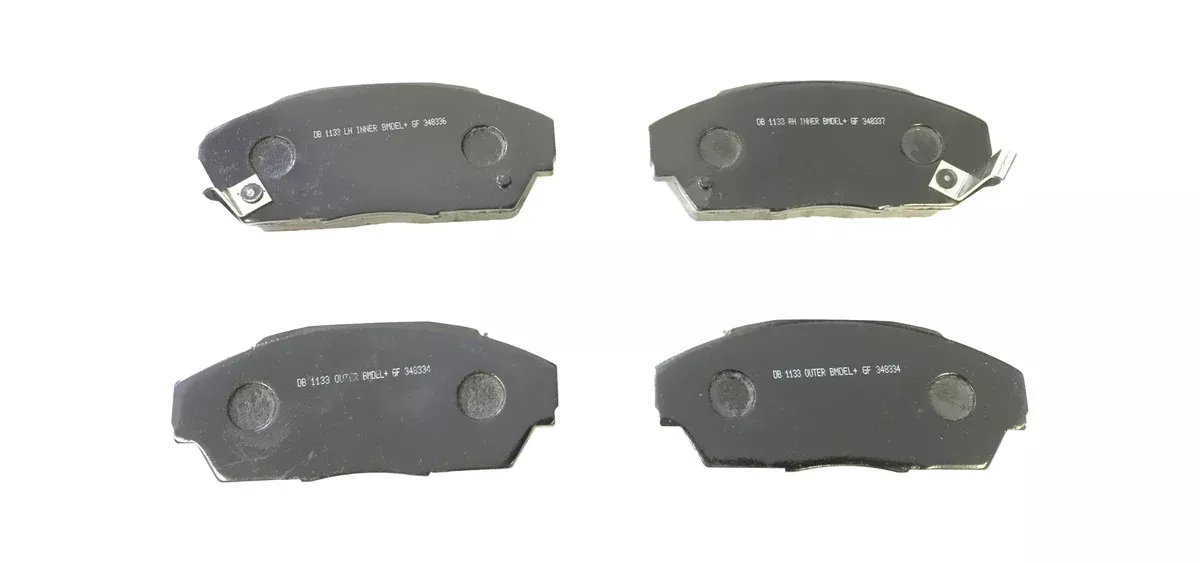 Axxis 66-D341 Deluxe Plus Superior Performance Semi-Metallic Brake Pads