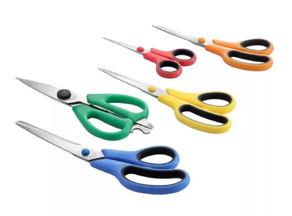 Barn Star B71708 Stainless Steel Blade, Assorted Scissors Set 5-Pack