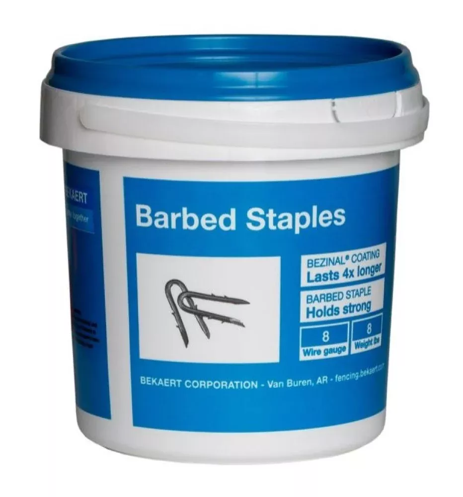 Bekaert 658107 Double Barbed Fence Staples 1-1/2 in.