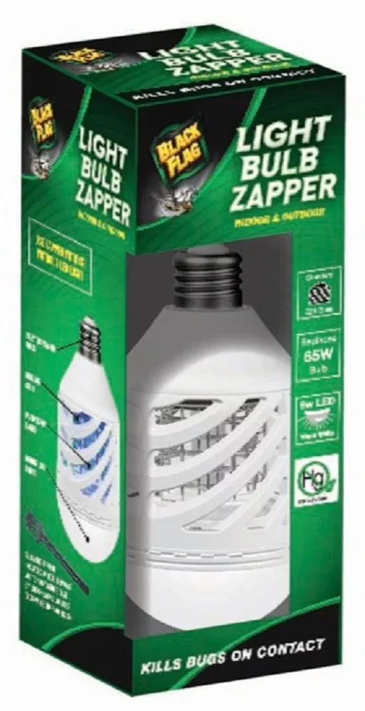 Black Flag Indoor and Outdoor Electric Insect Killer Replacement Bulb 65 W