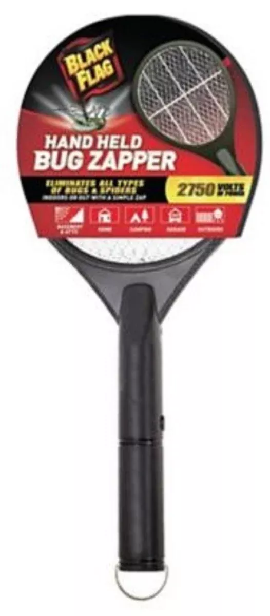 Black Flag ZR-7936 Handheld Bug Zapper Black