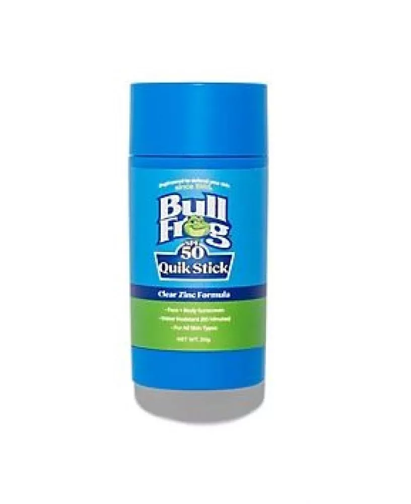 BullFrog 22105 Quick Stick SPF 50 Face and Body Sunscreen, All Skin Types, 1 oz.