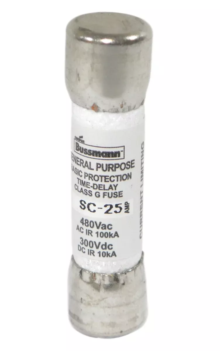 Bussman SC-25 General Purpose Basic Protection Time Relay 480Vac 25-AMP