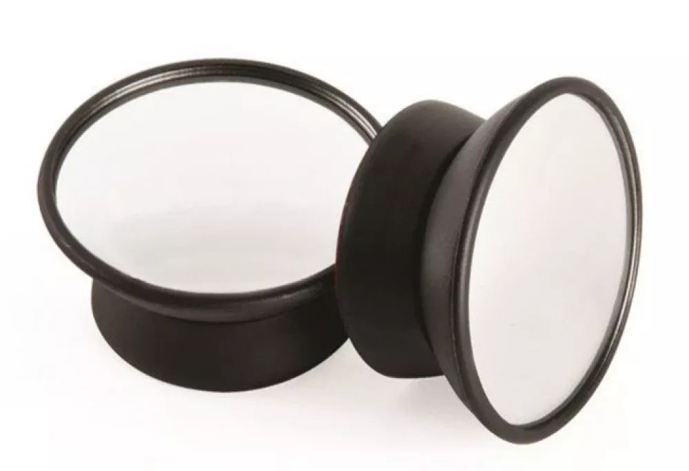 Camco 25593 Round 360-Degree Blind Spot Mirrors 1.75 inch, 2-Pack