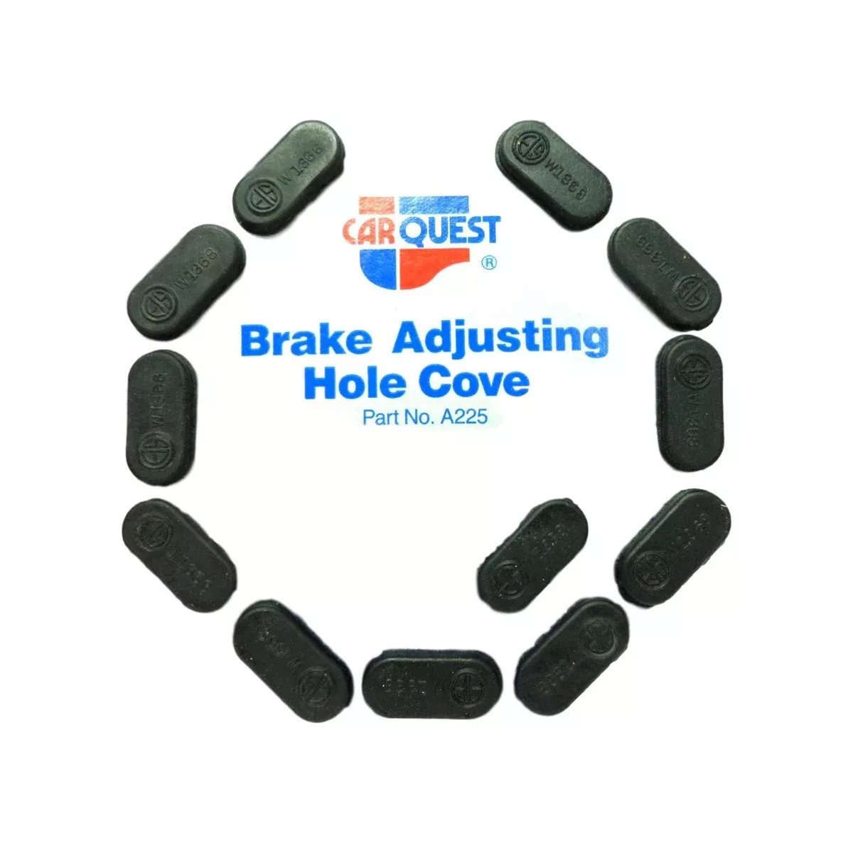 Carquest Brake Adjusting Hole Cover A225 A-225Set of Ten (10)