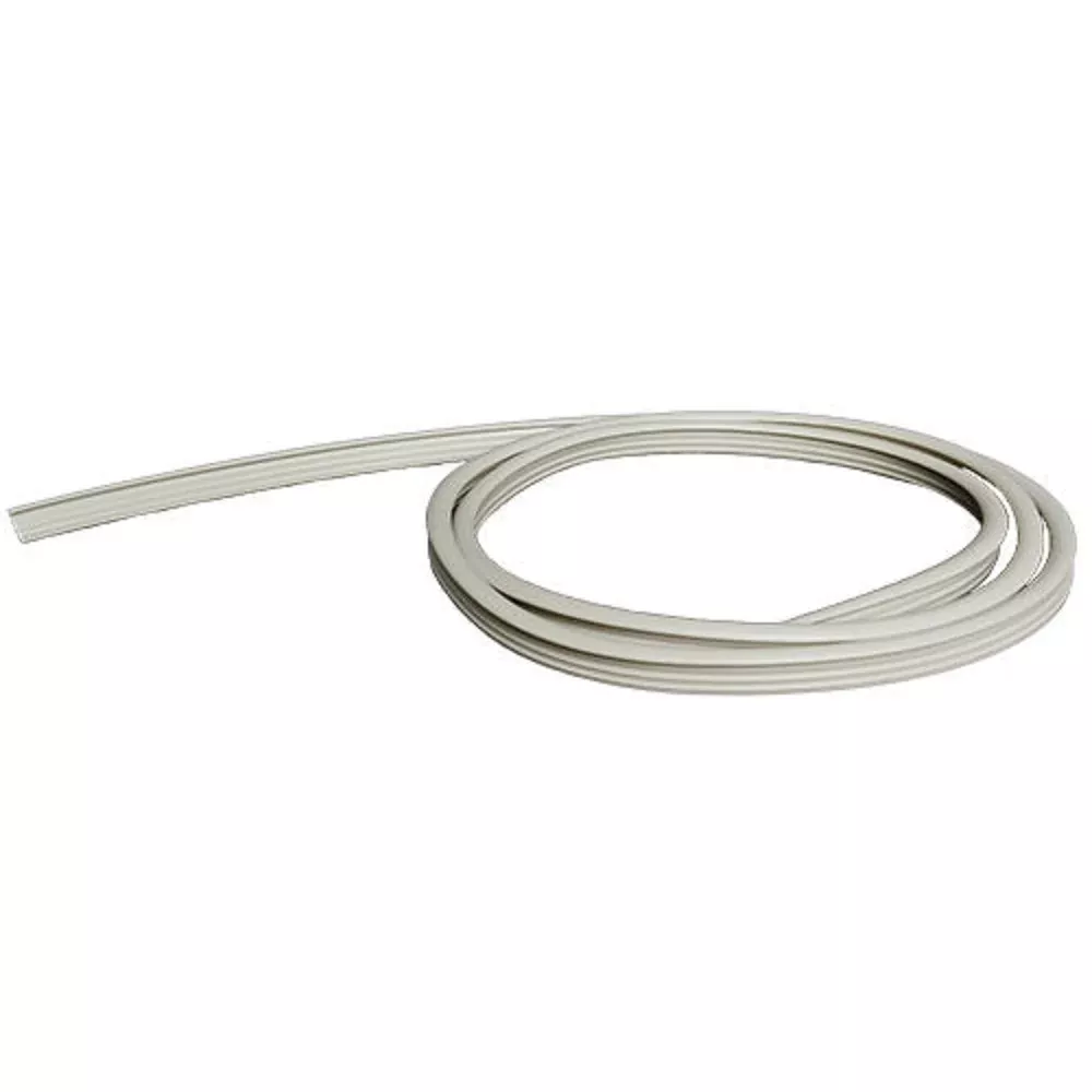 Cinderella CPBL120 Vinyl Wedge Bead Lock .120 Thick 120ft - White