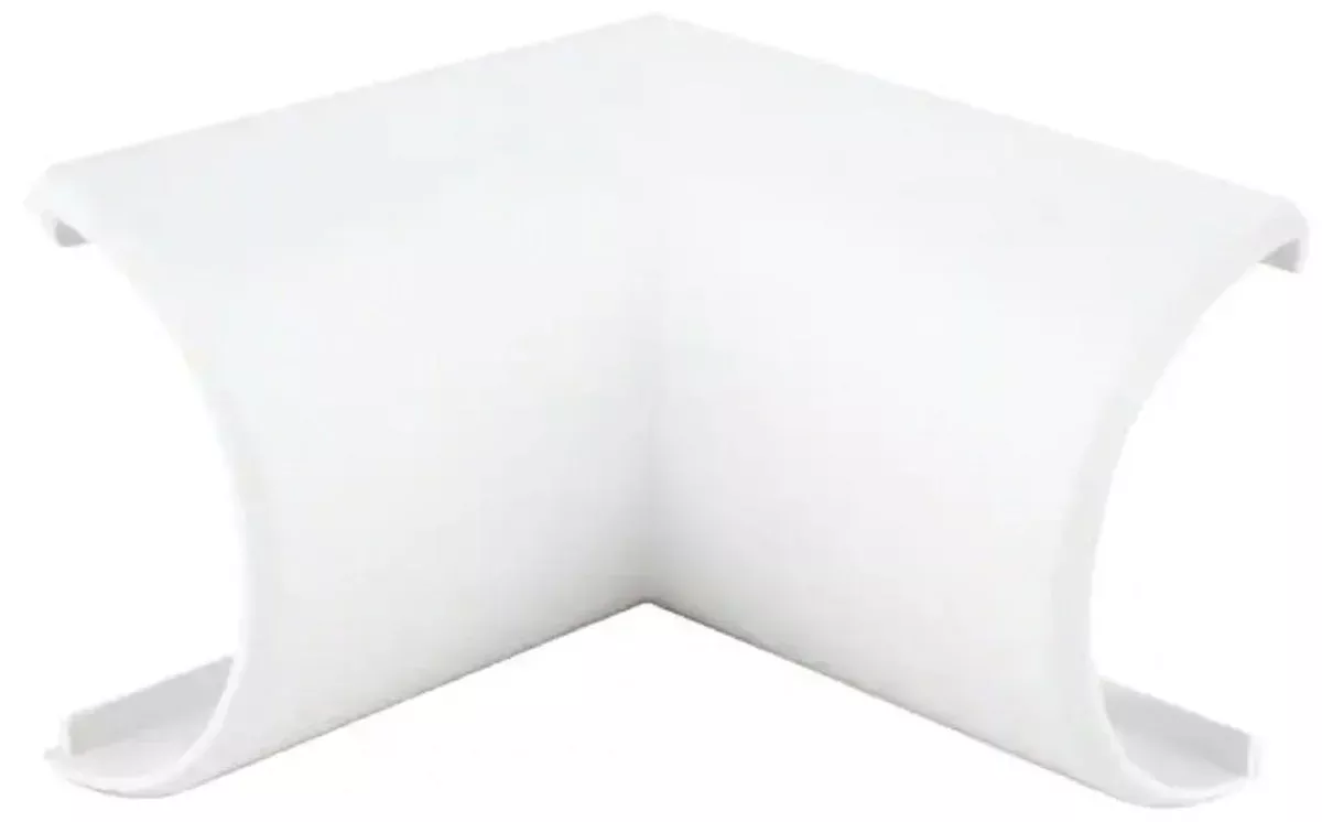 Commercial Electric A53W 1/2 Round Channel Inside 90-Degree Elbow