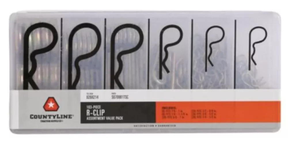 CountyLine 22KITA190 103 pc. R-Clip Assortment Set