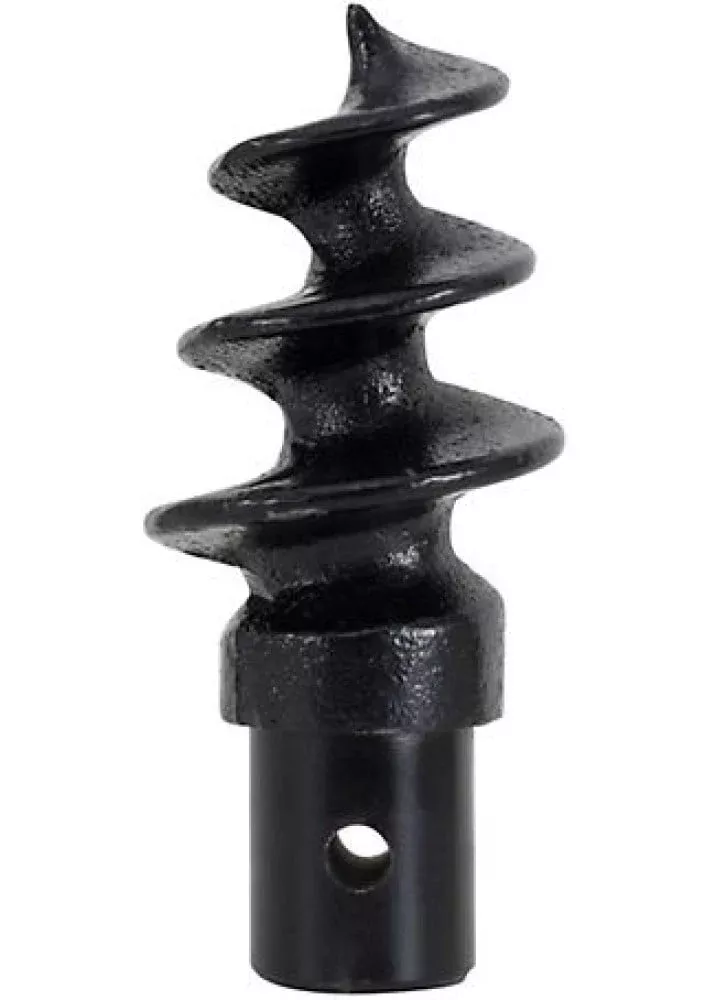 CountyLine 71076 Replacement Screw Point Cast Iron Auger, 6-1/3 lb.