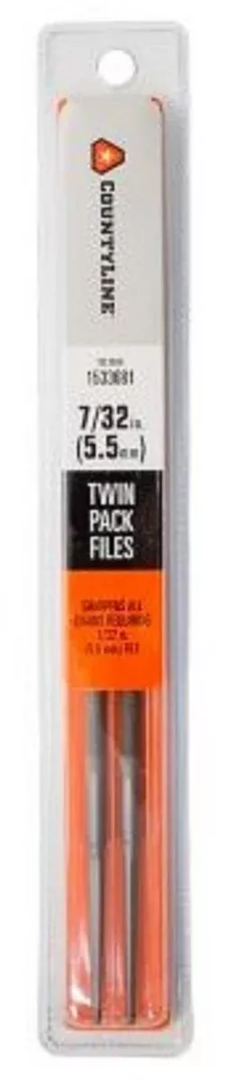CountyLine 7322FTSC Replacement Round Chainsaw Chains Files 7/32 Inch