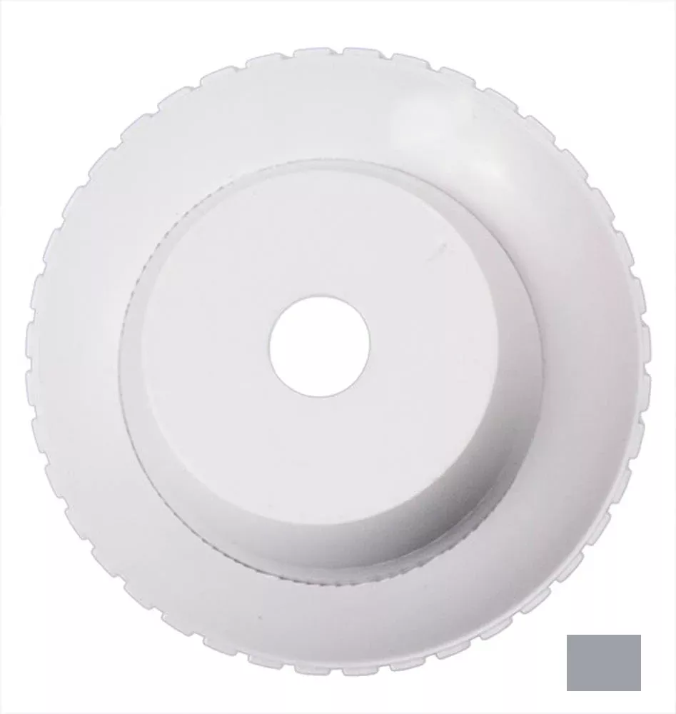 Custom 25552-101-000 0.37" Threaded Directional Flow Outlet -Gray