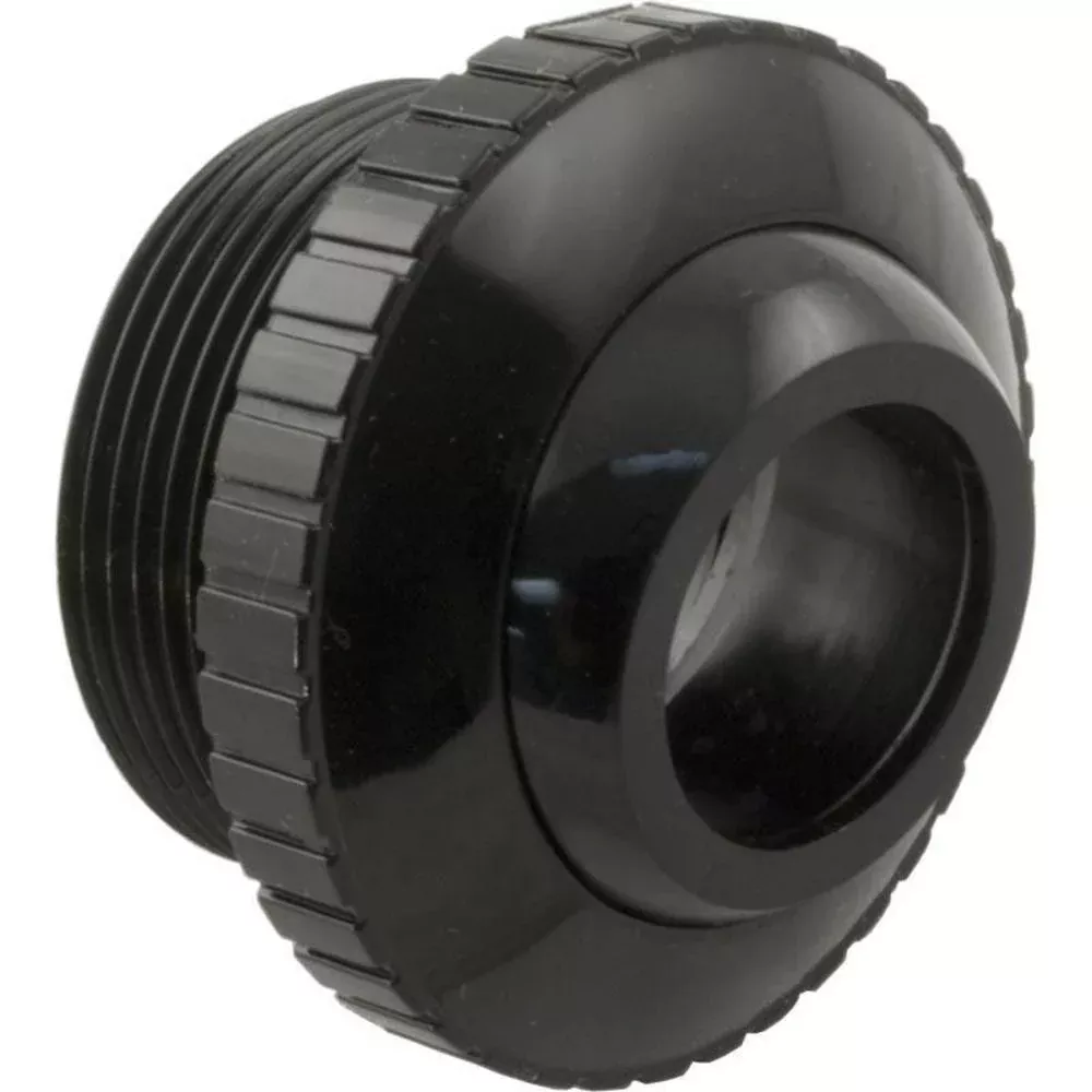 Custom 25552-404-000 1.5" MPT x 1" Eye Outlet fitting Black