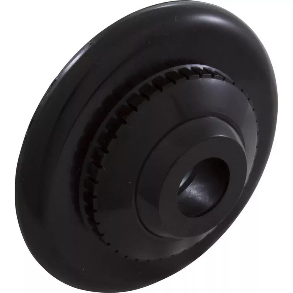 Custom 25553-304-000 0.75"THD Directional Flow Outlet w/ Flange -BLK