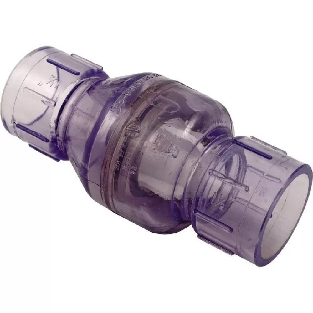 Flo Control 1011C15 1.5" Slip 1/2 lb. Spring Check Valve For Pool & Spa Plumbing System