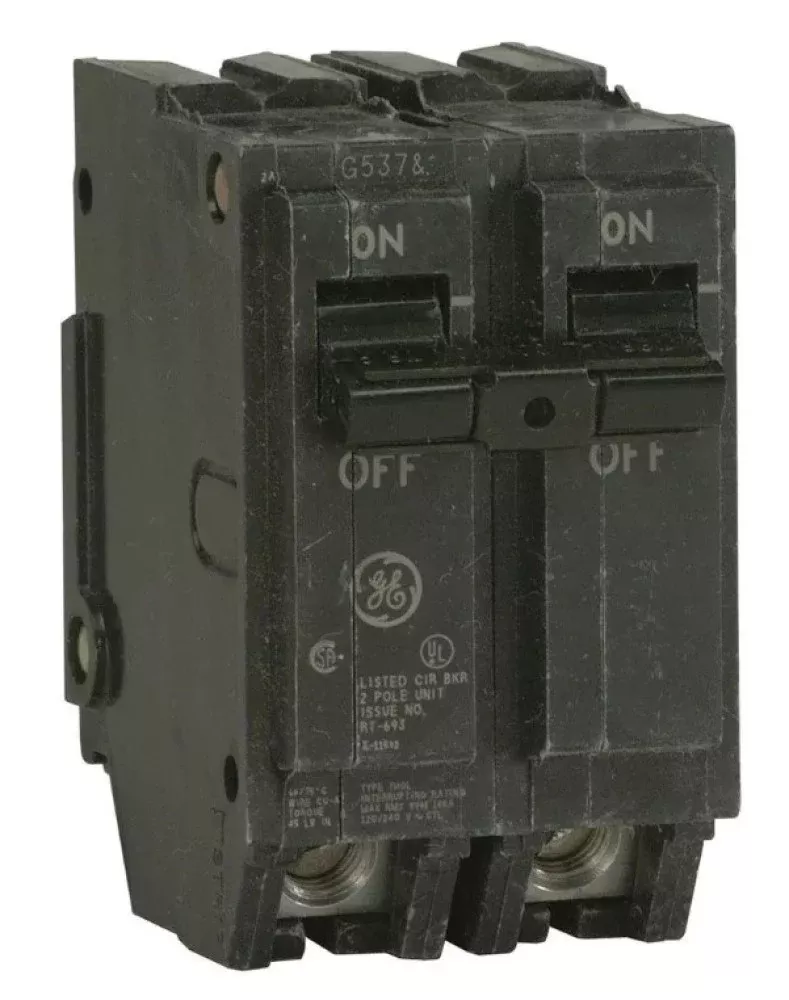 GE THQL2140 Q-Line 40 Amp 2 in. Double-Pole Circuit Breaker