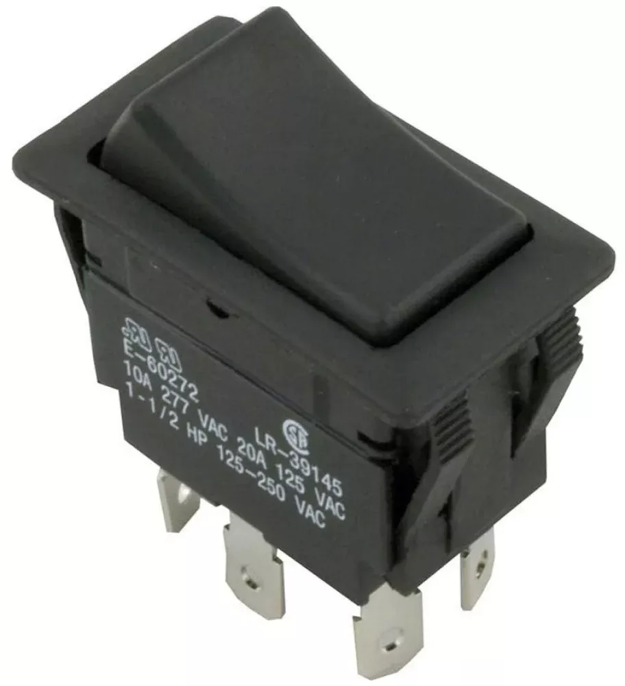 Generic 60-555-1605 Rocker Switch DPDT 230v