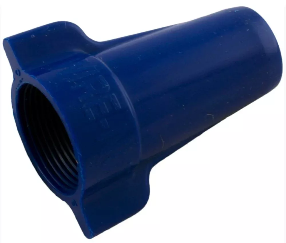 Generic 60-555-1711 Electrical Wire-Nut Connector 14-6 AWG Blue Quantity 25