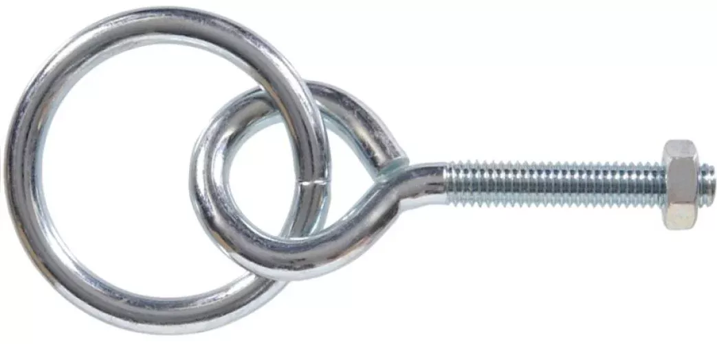 Hardware Essentials 322340 Fg Eye Bolt Hitch Rg 3/8X6