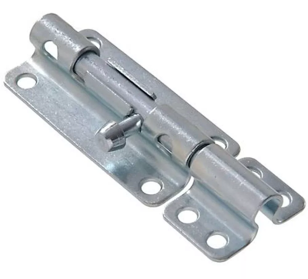 Hardware Essentials 851034 Heavy Duty Barrel Bolt Zinc 4-Inch