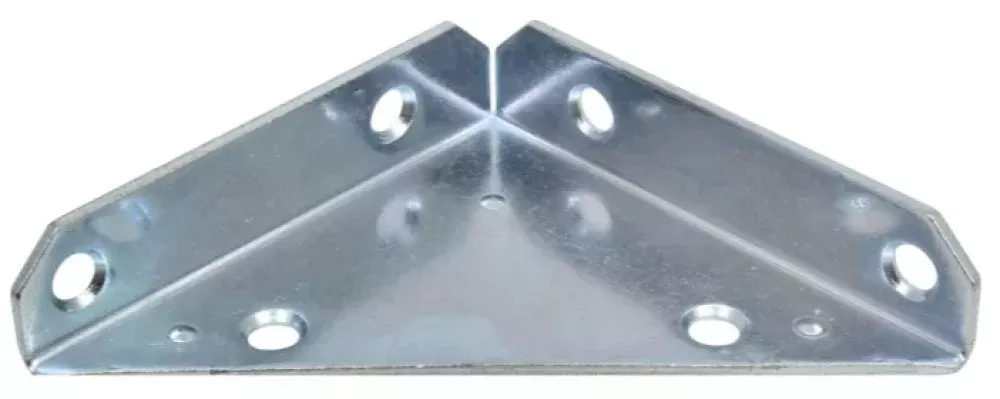 Hardware Essentials 851159 Cd-Heavy Duty Corner Brace 4 Zinc