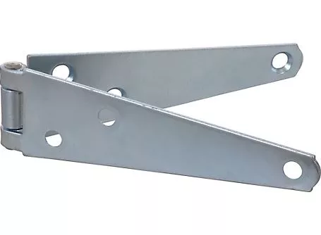 Hardware Essentials 851664 Light Strap Hinges Zinc-Plated 4-Inch, 2 Pack
