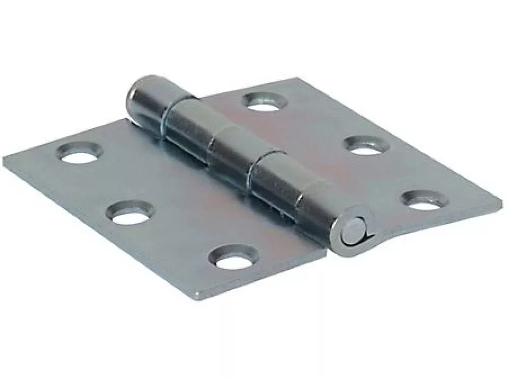 Hardware Essentials 851741 General Purpose Square Corne Hinge Zinc 2.5-Inch