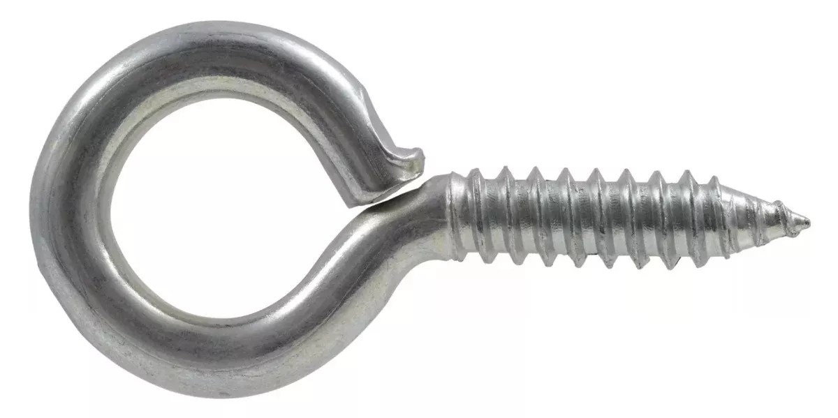 Hardware Essentials 851769 Cd-Screw Eye Large 0.162 in x 1-5/8 in. Pack 1