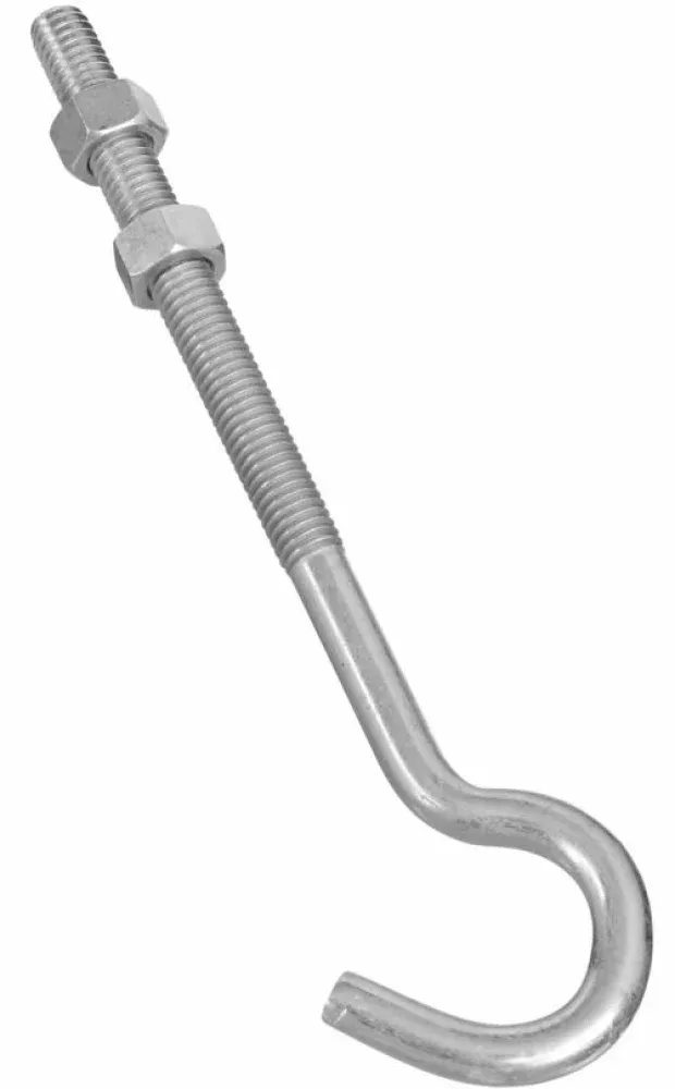 Hardware Essentials Hook Bolt, Zinc Plated 321798