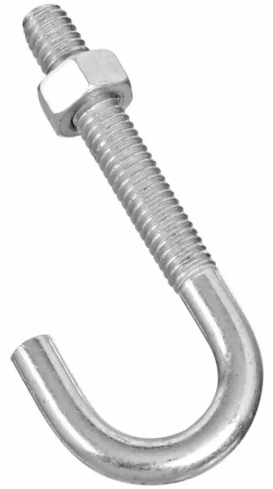 Hardware Essentials J-Bolt, Zinc Plated, 321786