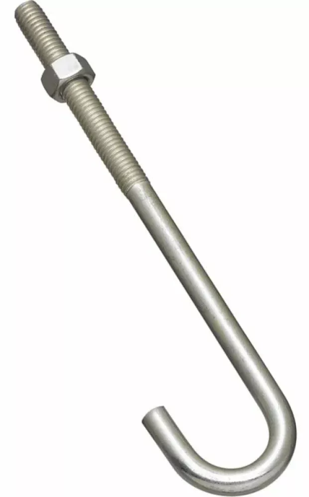 Hardware Essentials J-Bolt, Zinc Plated, 321792