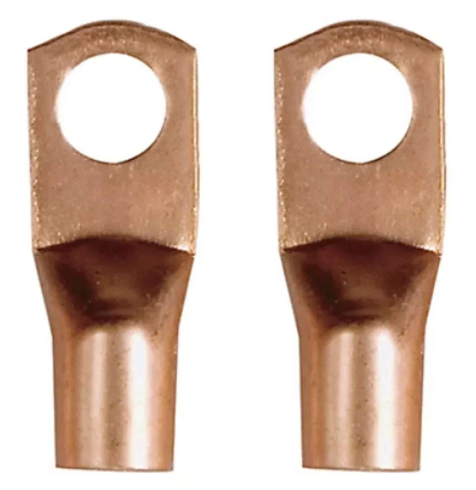 Hobart 770054 - 3/8 in. Stud Wire Lug, Wire Size 2