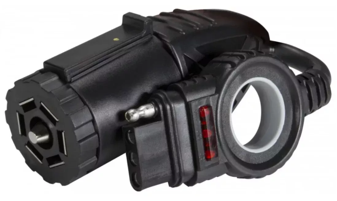 Hopkins Towing Solutions 47348 Easy-Pull LED Test 7 Blade to 4 Flat Flex Adapter