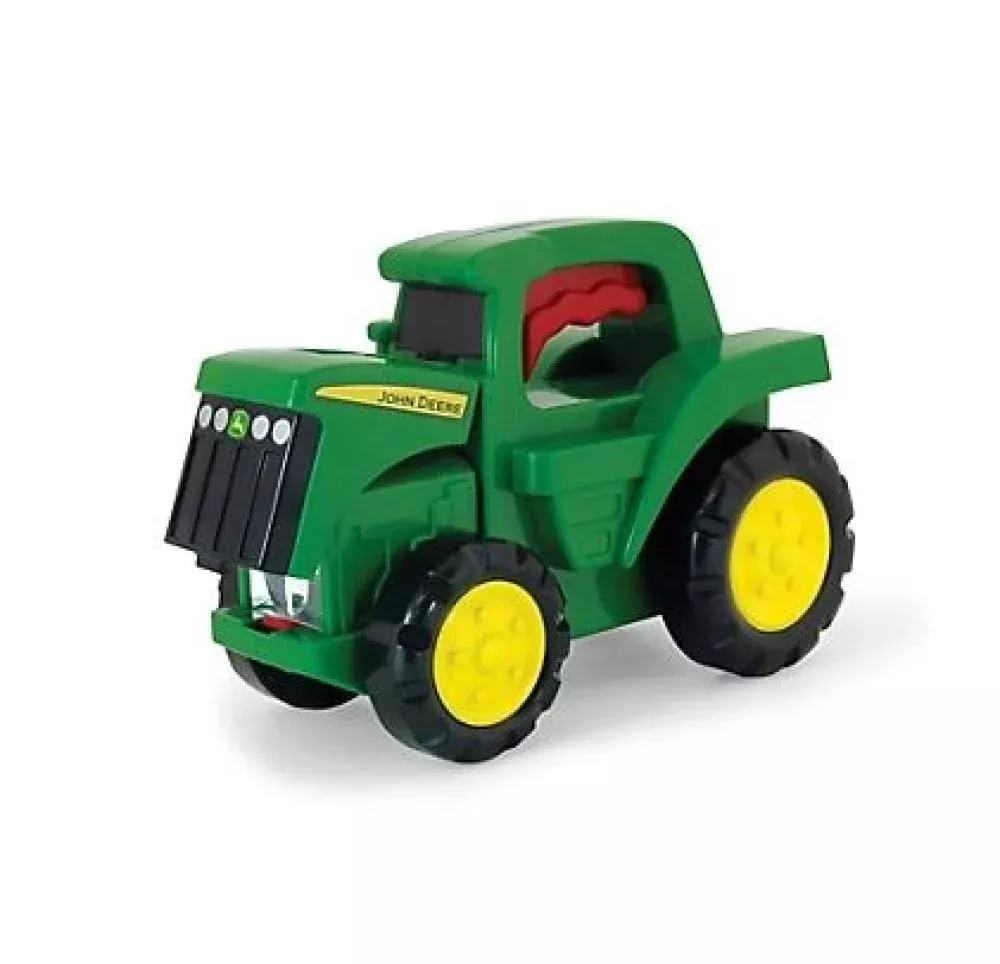 John Deere 35083TSC3 Roll N' Go Flashlight and Sounds Tractor Toy, Green