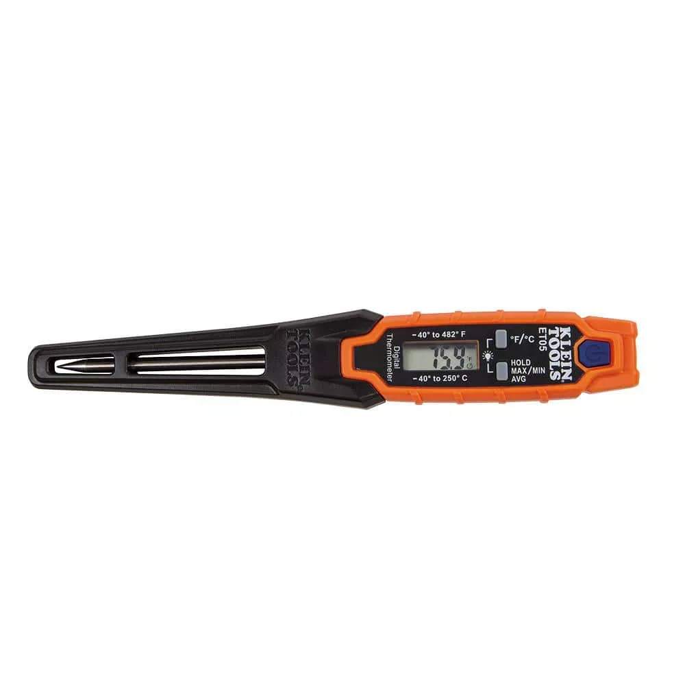 Klein Tools ET05 Digital Pocket Thermometer Probe