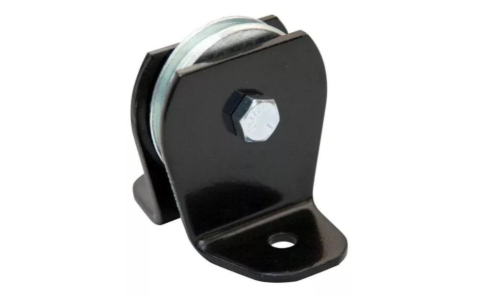 Koch Industries 3303093: 3" Diameter Fixed Flange Block, 5/16" Max Rope/Wire