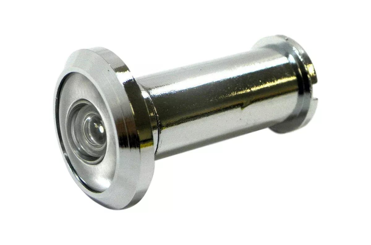 Maintenance Warehouse 874110 190 deg Satin Chrome Door Viewer