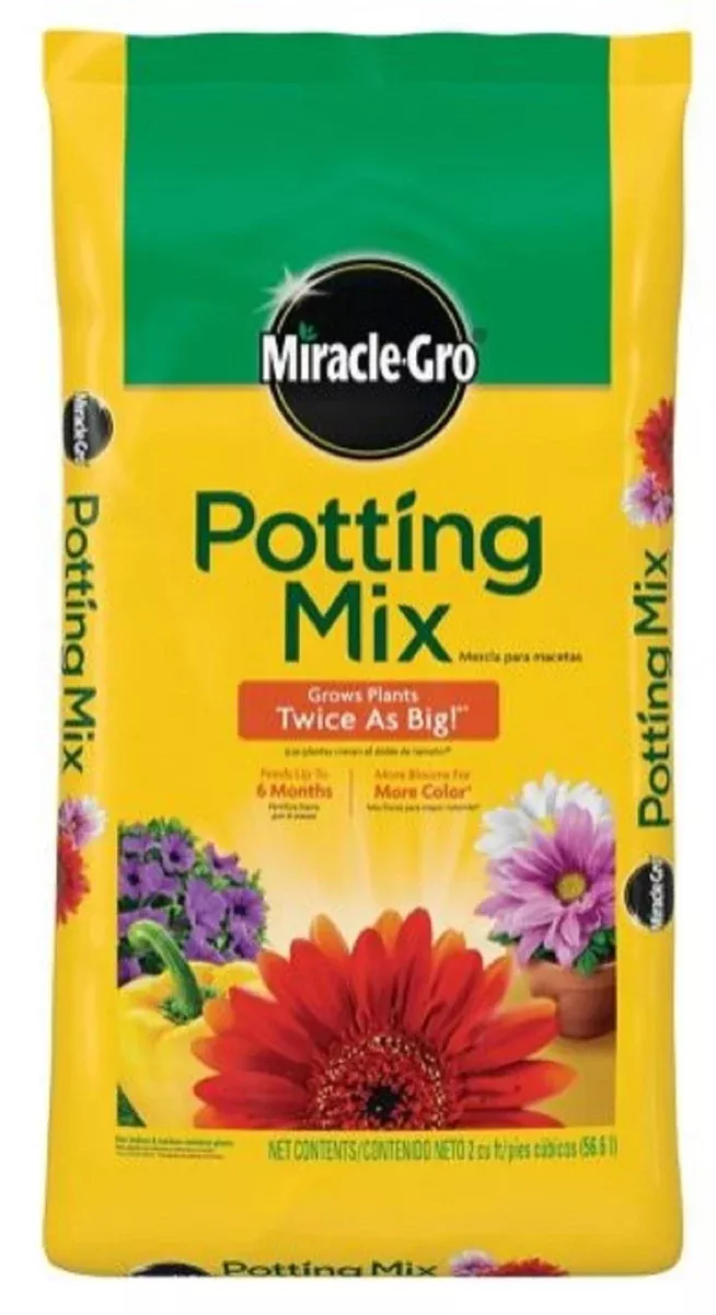 Miracle-Gro 75652301 Potting Mix 2 cu. ft.