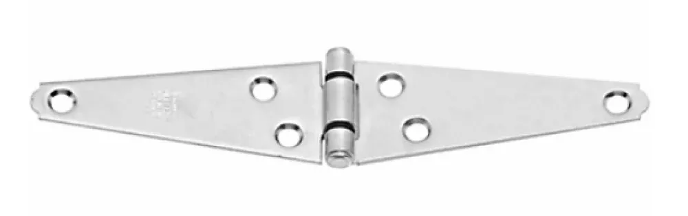 National Hardware - V282 4" Heavy Strap Hinges with no Screws - Boxed Loose